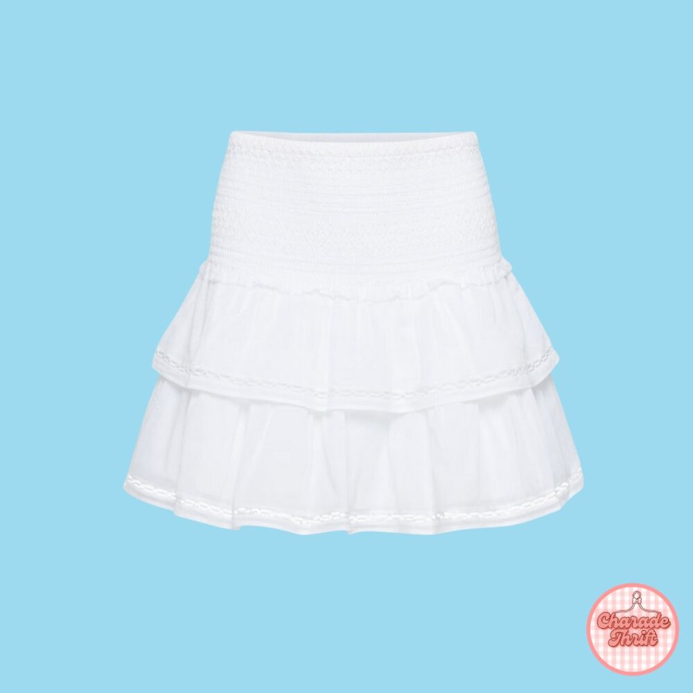 Sunday Best x Aritzia "Paloma" ruffle mini skirt - Picture 2 of 3